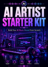 Load image into Gallery viewer, The Ultimate Guide To Making Music With AI - Complete Creator Bundle