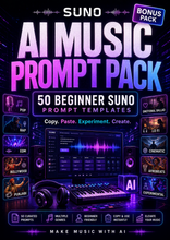 Load image into Gallery viewer, The Ultimate Guide To Making Music With AI - Complete Creator Bundle
